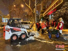 雪停路净 太原清雪除冰应急机制